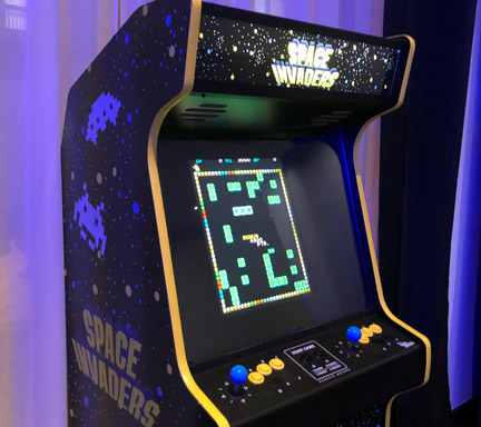 location jeu arcade Space Invaders Paris