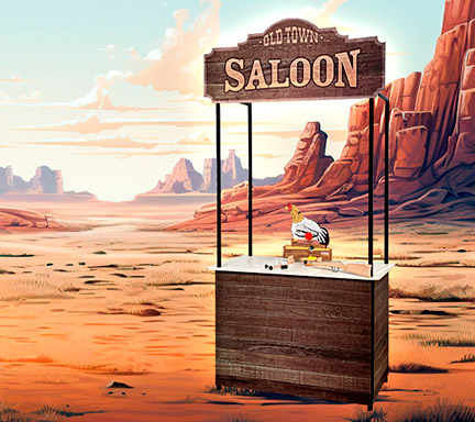 animation jeux western