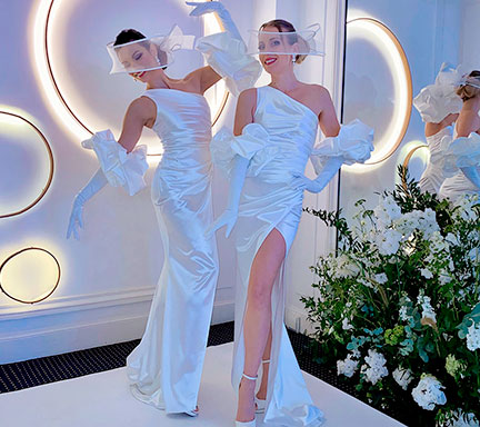 H&ocirc;tesse Accueil Soir&eacute;e Blanche