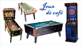 Jeux de café - Jeux d'arcade
