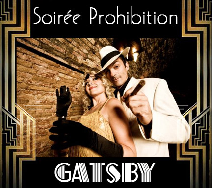 soiree cotton club, soiree prohibition, soirée Années folles, Soirée Gatsby