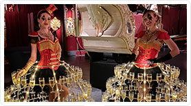 Robes à champagne Circus