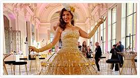 Lady Champagne au Petit Palais &agrave; Paris