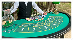 Soir&eacute;e Casino Table Chuck-a-Luck