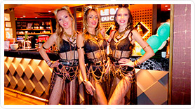 Danseuses th&egrave;me soir&eacute;e Coachella
