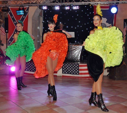 danseuses french cancan western