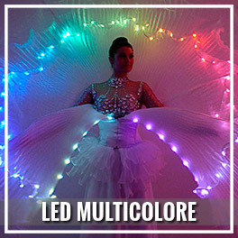 Costumes LED multicolore