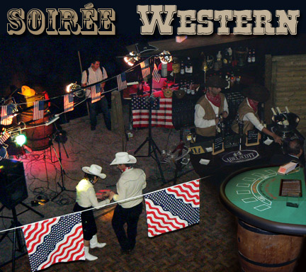 soirée thème western